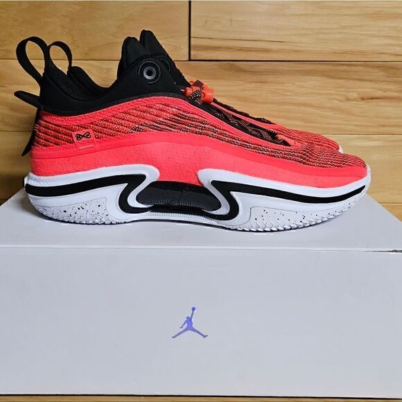 Air Jordan XXXVI 36 Low Size 10 Basketball Shoe Infrared Red Black DH0833-660